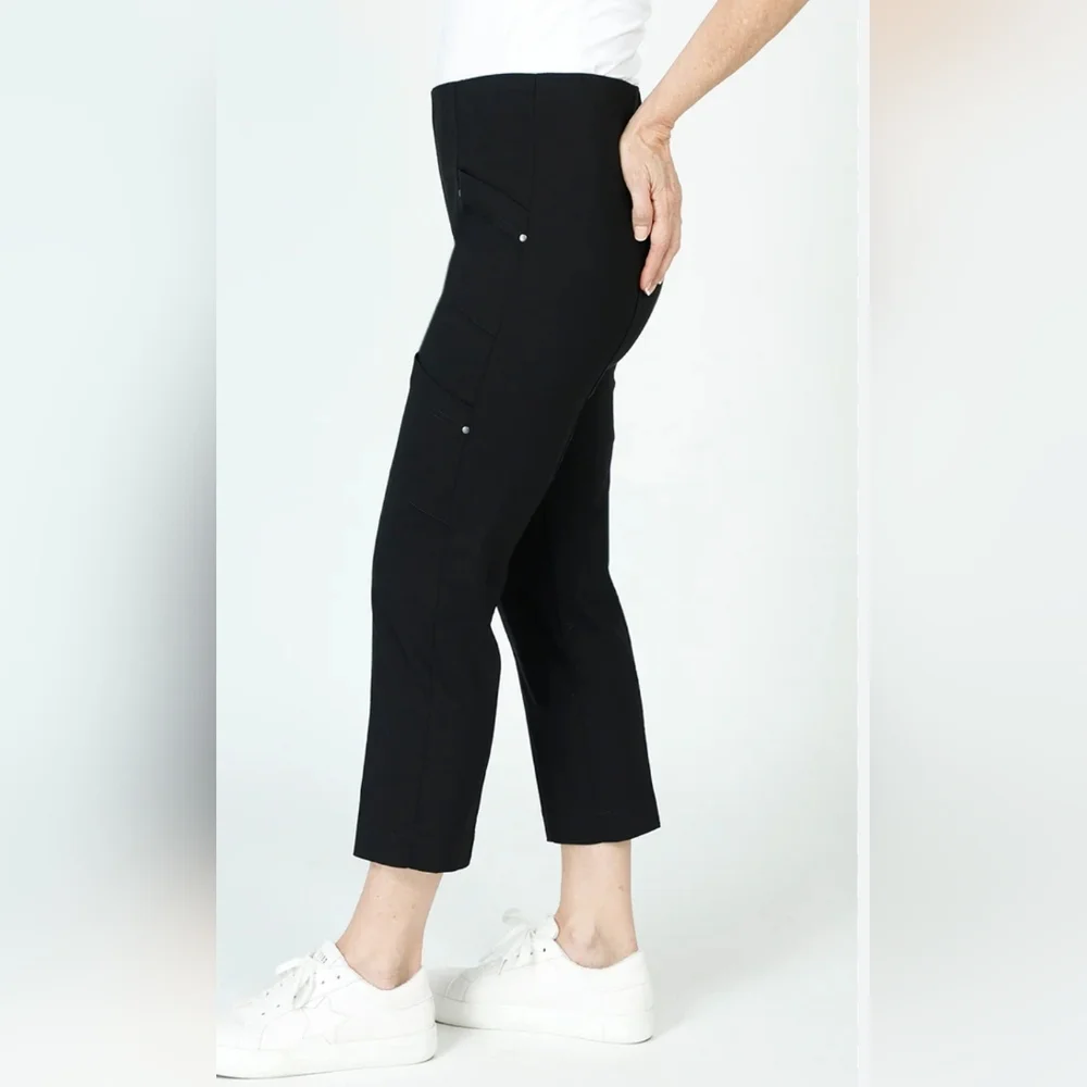 Elliott Lauren Black Straight Leg Pants - Picture 6 of 10